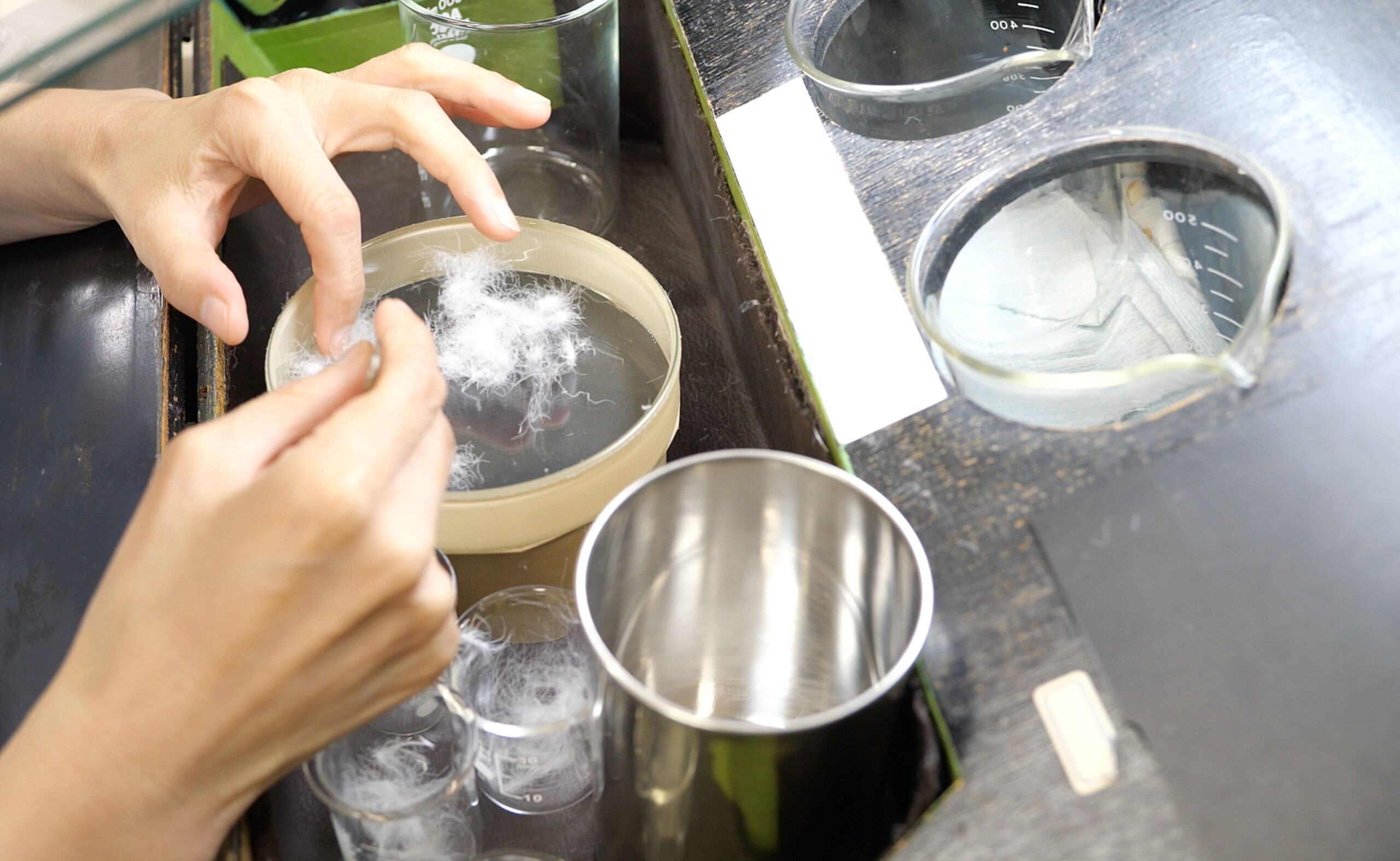 羽毛布団製造工程-06